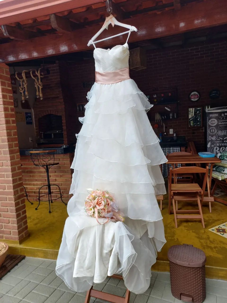 Vestido de noiva Tam 38  - Foto 4