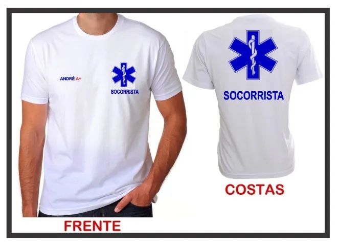 Camiseta Socorrista Personalizada - Foto 2