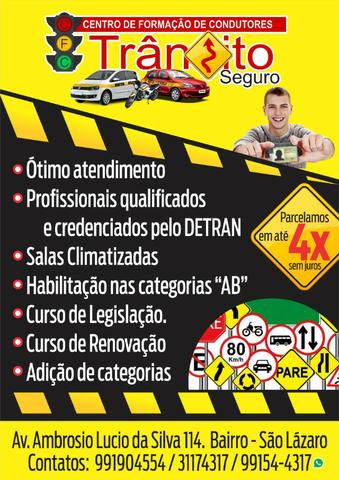 Curso para 1° habilitação categoria carro e moto