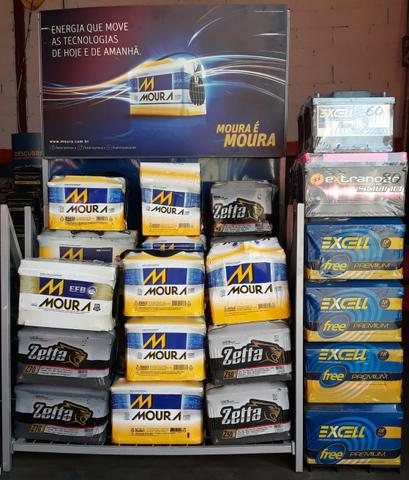 Promoção de baterias e na "duracar baterias"