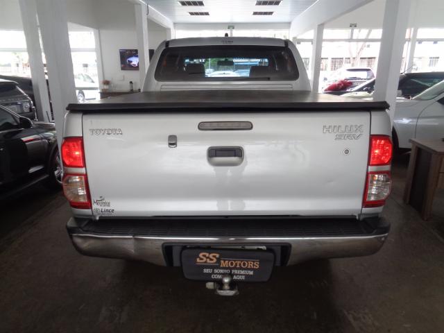 TOYOTA HILUX 2012/2012 3.0 SRV TOP 4X4 CD 16V TURBO INTERCOOLER DIESEL 4P AUTOMÁTICO - Foto 4