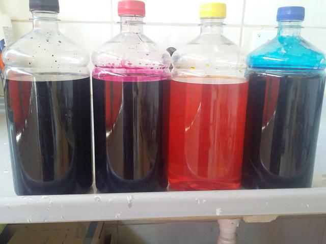 Tinta para impressora 1 litro - Foto 3