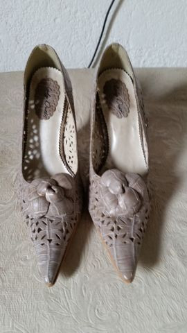 Sapato Lady Duttii Osso Estampado