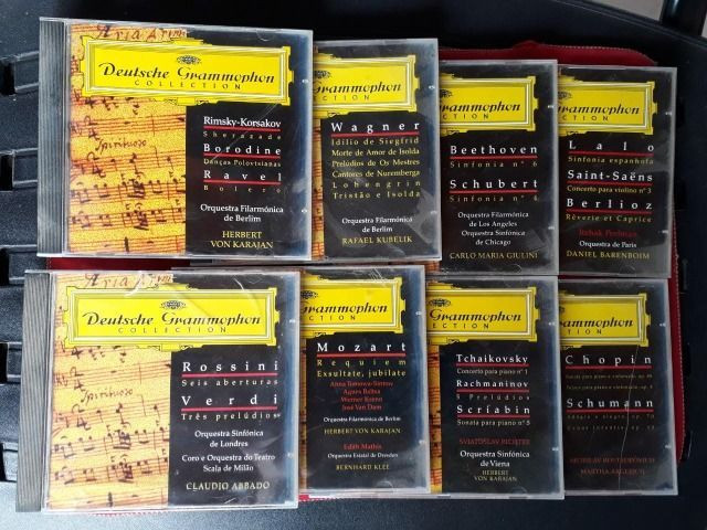 8 Cd´s de Música Clássica