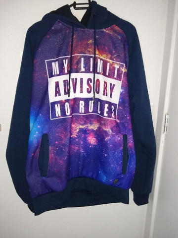 blusa moletom galaxia