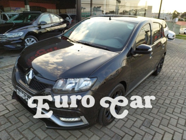 RENAULT SANDERO RS 2.0 FLEX 2016   GOLF JETTA CIVIC TURBO THP  