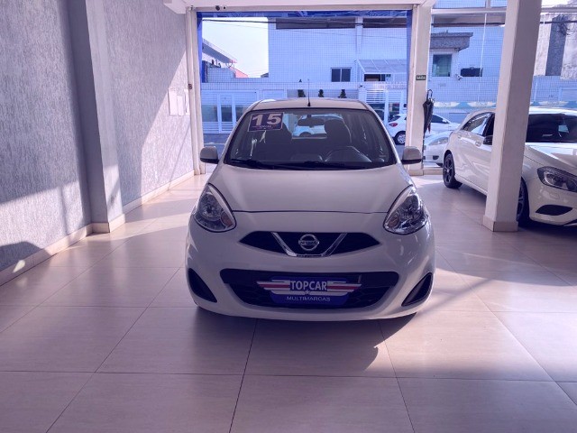 NISSAN MARCH S 1.6 2016 MECÂNICO BRANCO