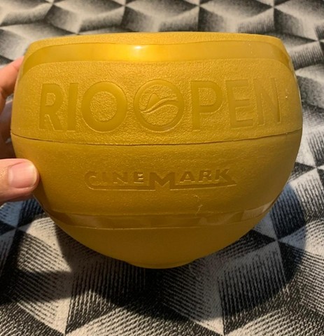 Balde De Pipoca Cinemark Rio Open 2020 Exclusivo Original - Foto 4