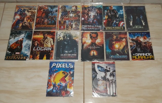 Dvd's Diversos Filmes: Ação, Ficção. Suspense. Terror. Aventura. Drama. Desenho Romance