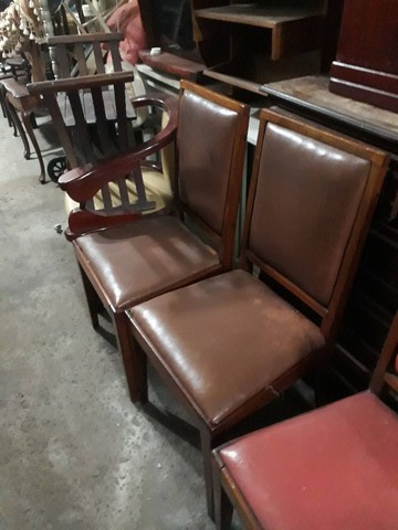 Cinco cadeiras antiga - Foto 3