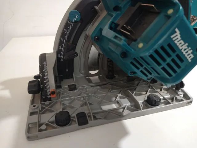 Serra de trilho Makita 18v + 2 baterias originais - Foto 5