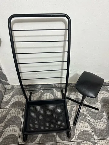Porta Revista e Tripé apoio p/perna e braço Dompel,