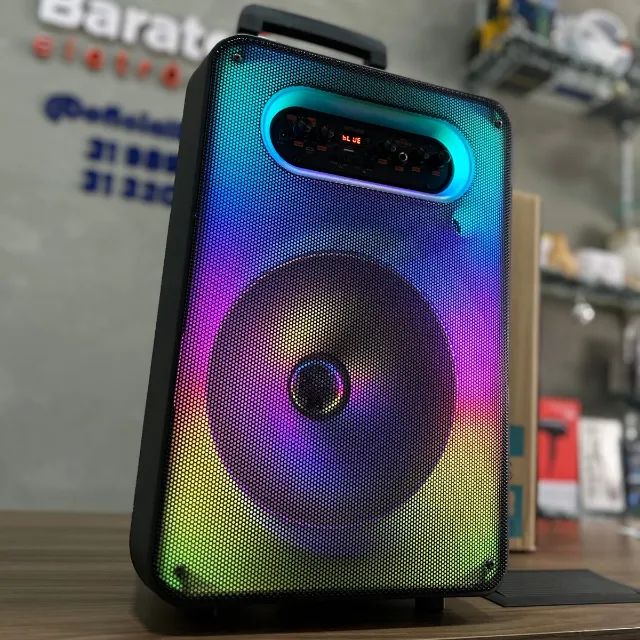 Caixa De Som Portátil Potente Gts-1593 Grecitnice  - Foto 5