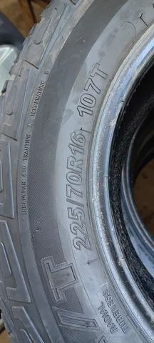 Vendo jogo de pneus 225/70R16 - Foto 4