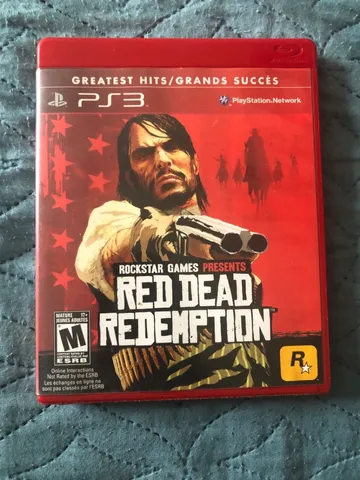 Jogo Red Dead Redemption PS3 Mídia Física Original (Seminovo)