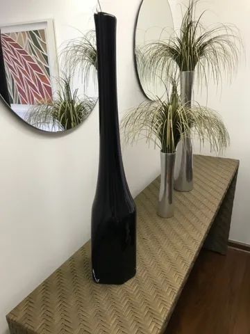 Vaso Garrafão vidro/ objeto decoração  - Foto 2