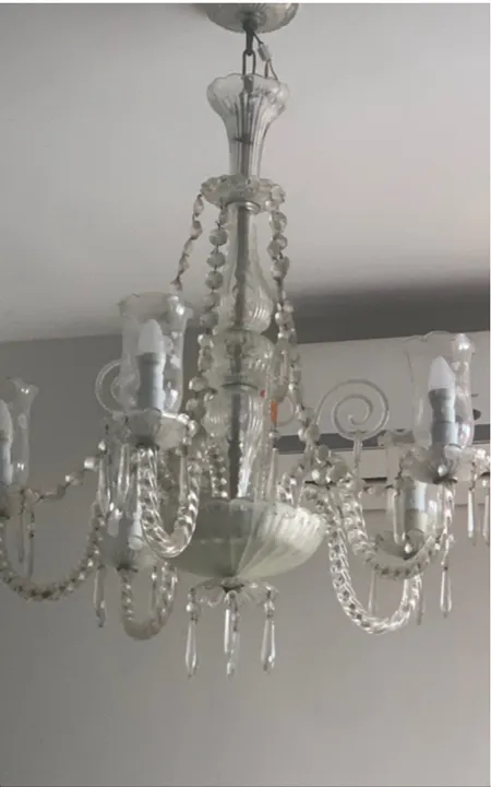 Lustre de Cristal Antigo