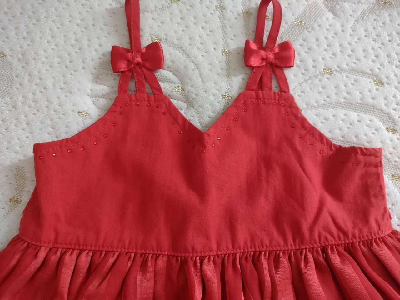Vestido Festa Alphabeto Tam. 3 - Foto 2