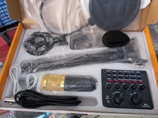 Kit Microfone Condensador BM-800  - Foto 2