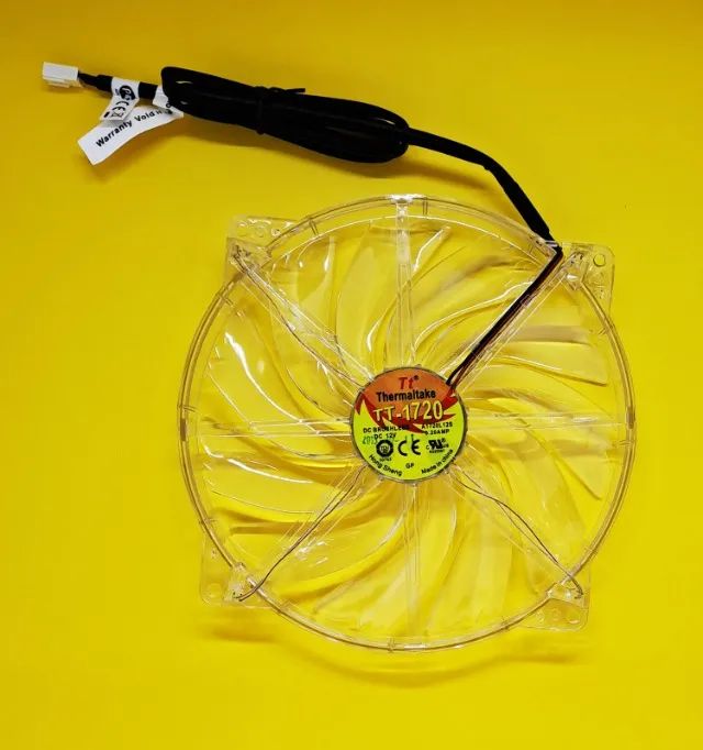 Cooler Thermaltake Fan 200 x 200 x 20 mm Led Azul AF0046 - Foto 6