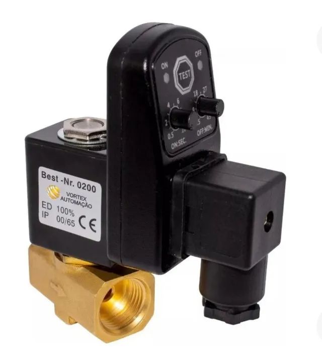Purgador eletrônico p/ ar comprimido