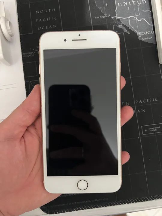 iPhone 8 Plus Rosê 256GB Leia Descrição