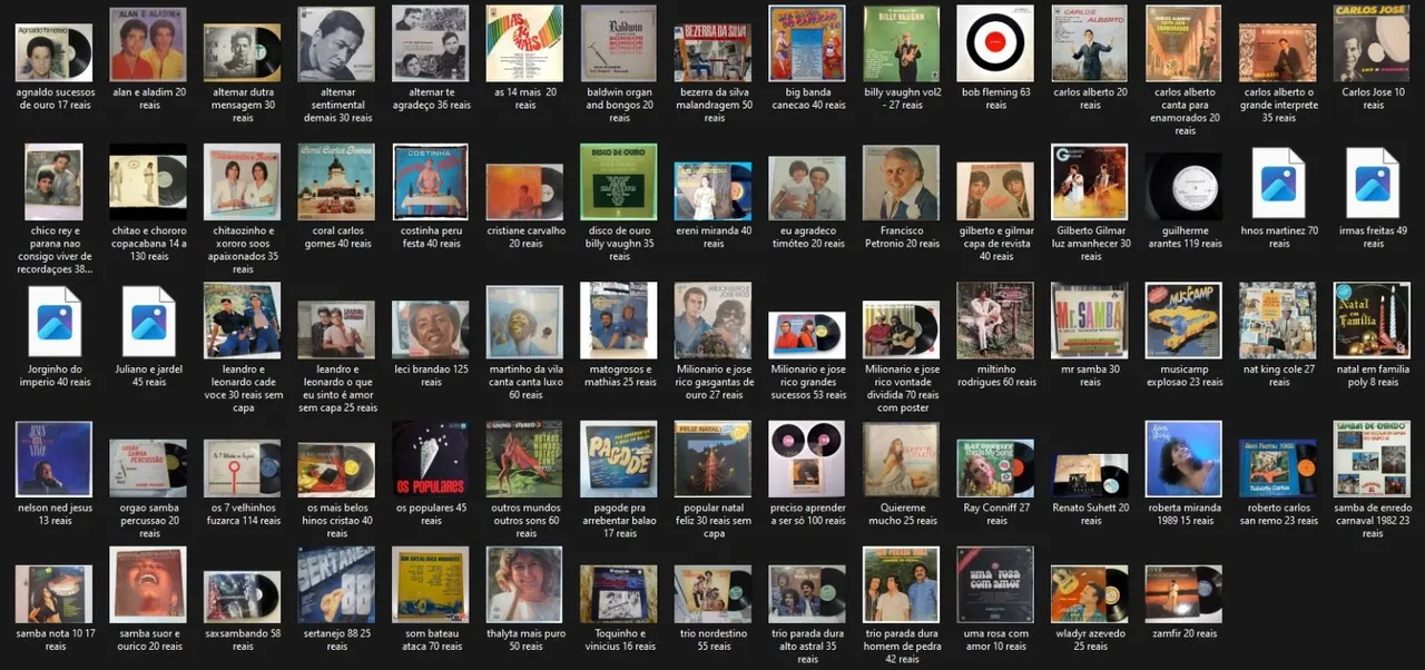 Discos de vinil