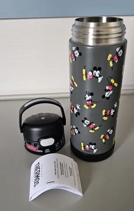 Garrafa Térmica Mickey 470ml - Thermos - Foto 5