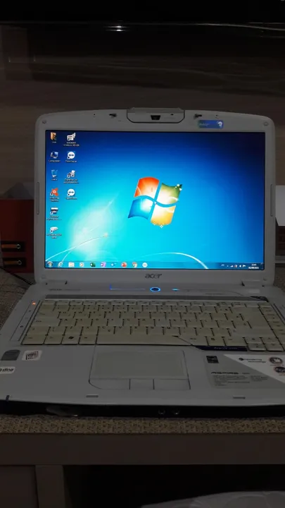 Notebook excelente estado, tudo funcionando, modelo Acer Aspire 5920