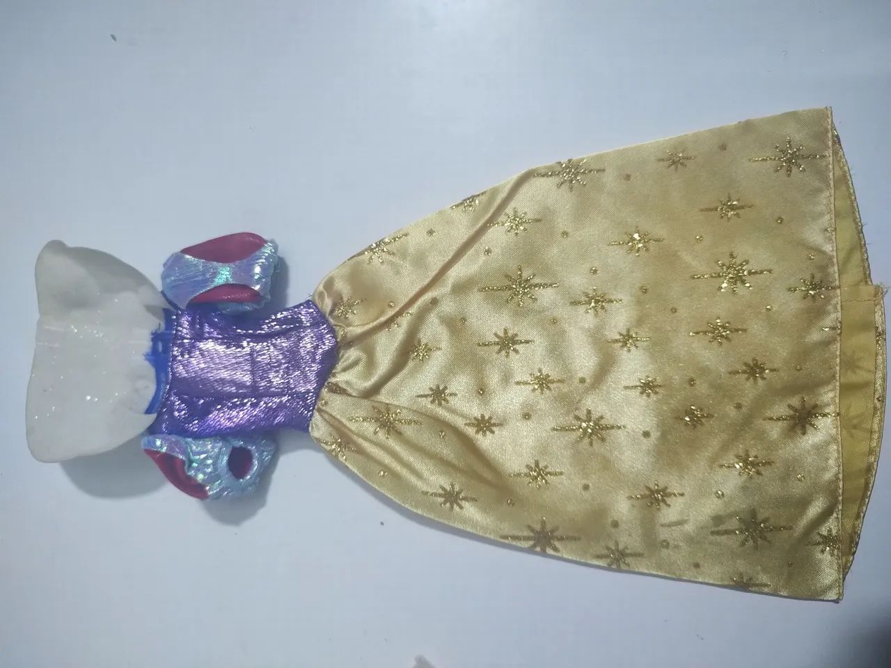 Vestido Princesa Branca de Neve Barbie 