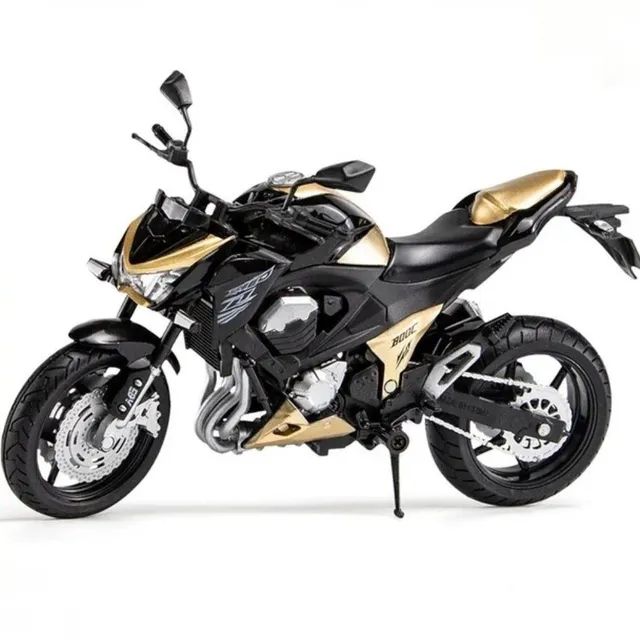 Kawasaki Z800 miniatura 1:12 nova na caixa - Foto 2