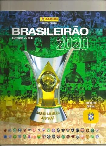albuns figurinhas capa mole capeonato brasileiros - 2020/2021/2023 