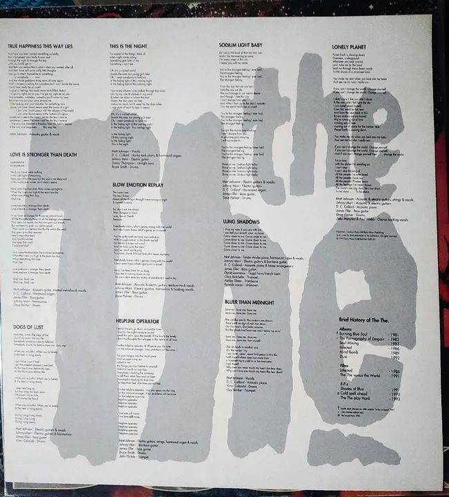 LP The The - Dusk - Foto 3