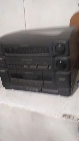 Aparelho de som 3 em 1 antigo - Foto 5