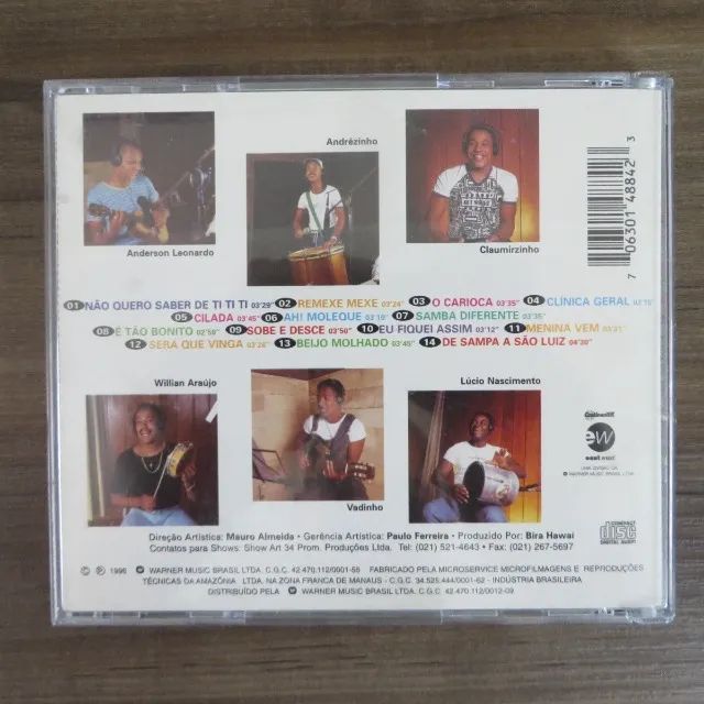 CD Grupo Molejo - Não Quero Saber de TiTiTi - Foto 2