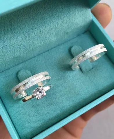 PAR DE ALIANÇAS COMPROMISSO 