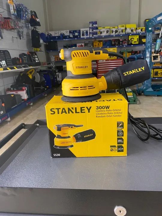 Lixadeira Roto Orbital 300w Ss30-B2 - Stanley (Loja/Nova)