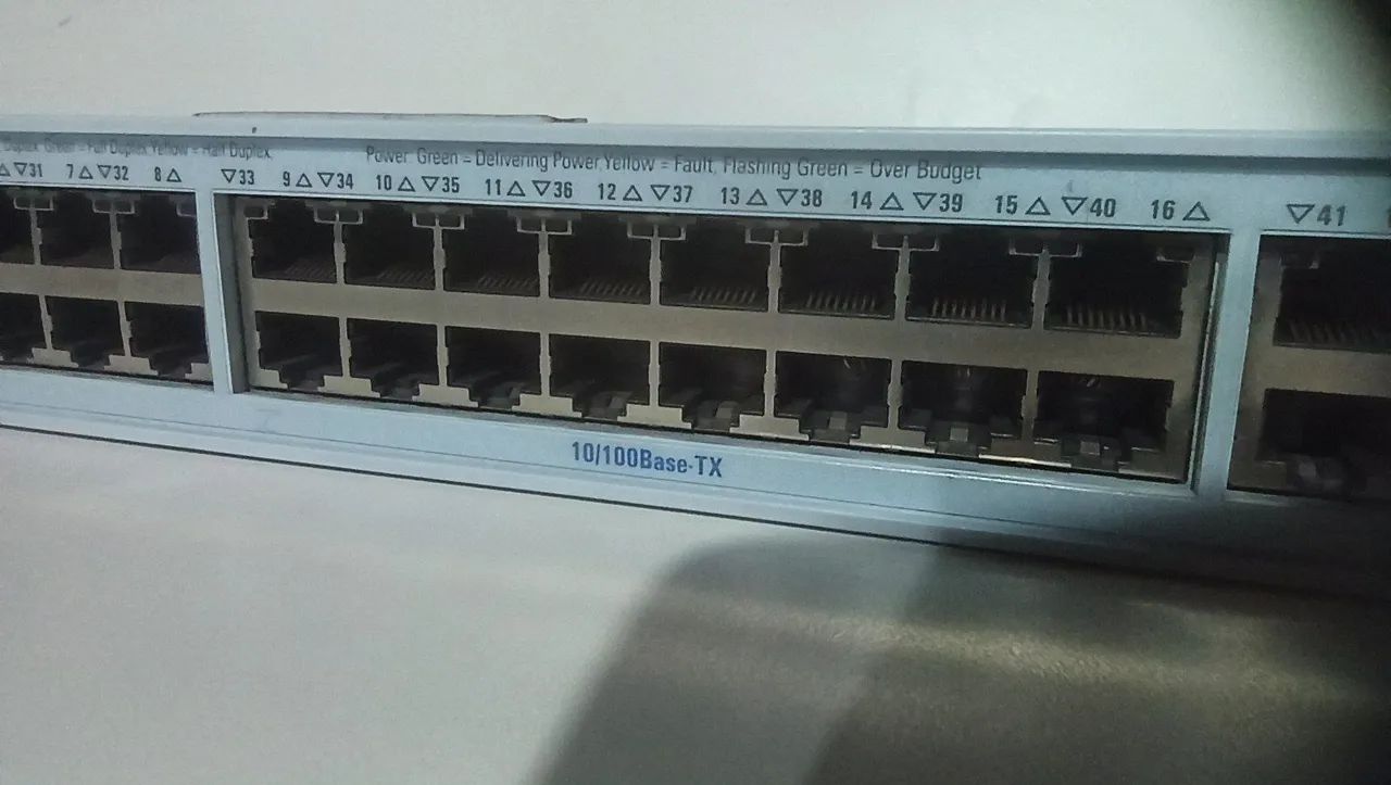 Switch de Rede 3Com 48 Portas Gigabit - Foto 5
