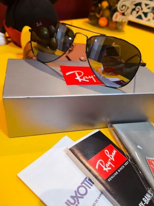 Óculos de sol Ray-Ban Junior Aviator - Foto 2