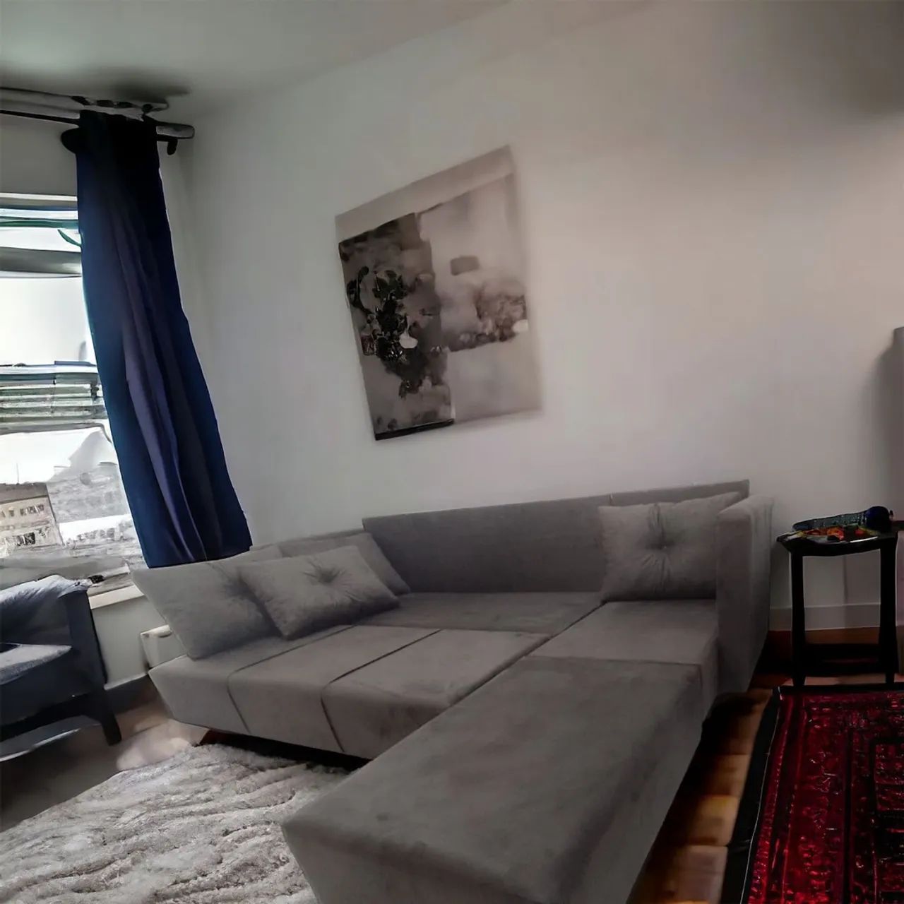 SOFÁ 4 LUGARES VIRA 3 CAMAS IDEAL PARA USO DIÁRIO - NOVOS  - Foto 2