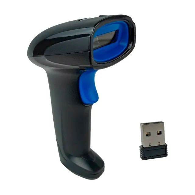 Leitor de Código de Barras Sem Fio Knup KP-1018A - WZetta