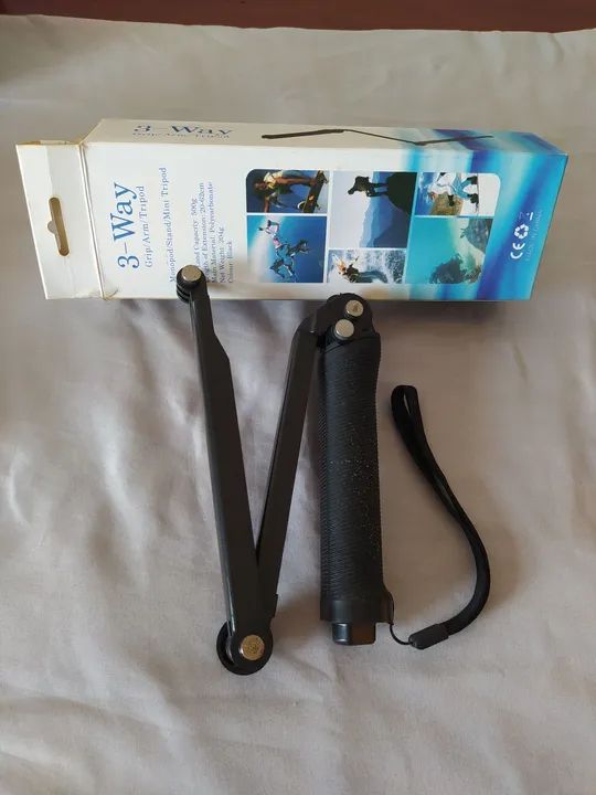 Tripé 3 em 1 para Câmera - Grip, Braço e Tripé - Foto 2