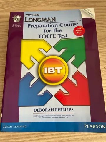 Livro Preparation Course for the TOELF  iBT Test Longman 