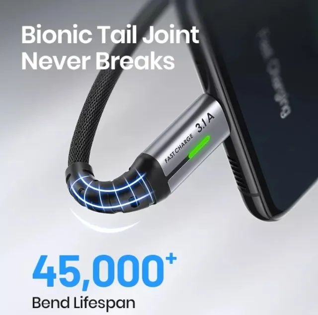 Cabo tipo C 3.1A 2 metros / INIU - Foto 3