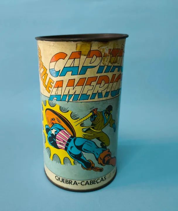 Quebra-Cabeça Capitão América  antigo  Marvel  - Foto 3