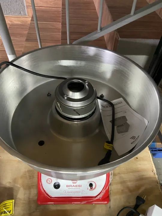 MÁQUINA ALGODÃO DOCE ADB-02 1/8CV - BRAESI - Foto 4