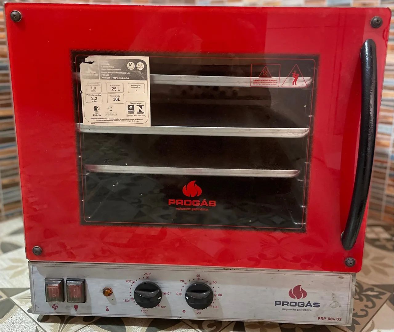 Forno elétrico turbo fast oven Progás PRP 004 G2