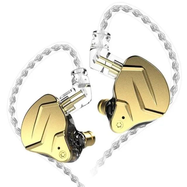  Fone de Ouvido KZ ZSN PRO X Gold - 4 Drives com Reforço de Grave - Foto 2