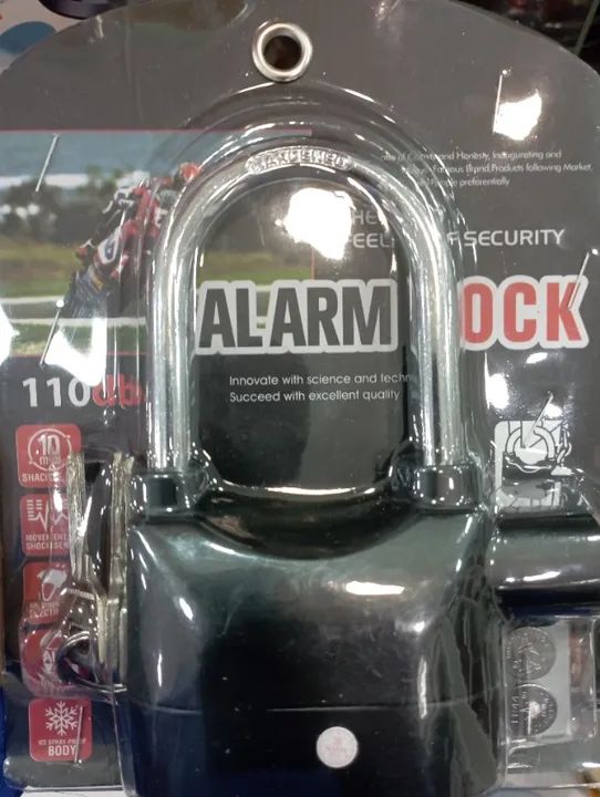 Cadeado com Alarme sonoro
