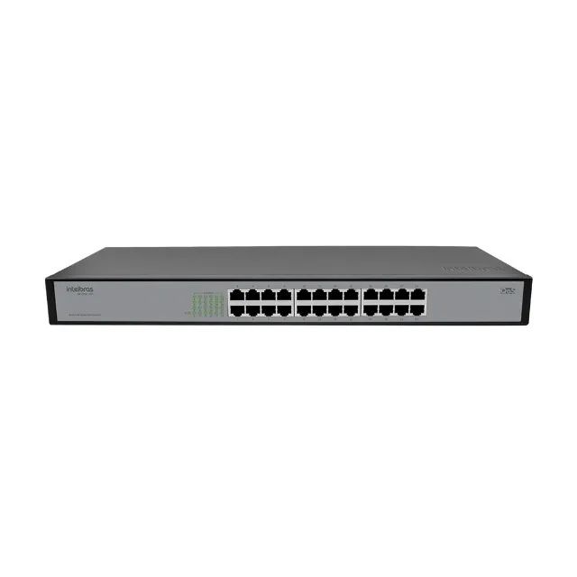 Switch 24 Portas Fast Ethernet Intelbras Sf 2400 Qr 10/100